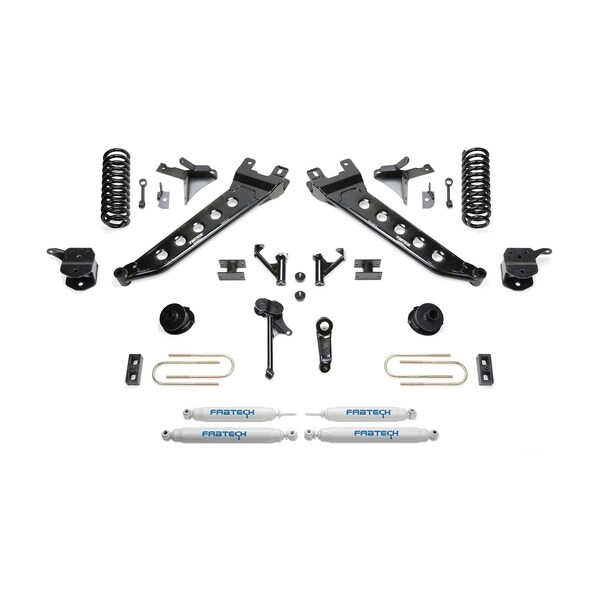 7IN RADIUS ARM KIT W/ PERF SHKS 2013-18 RAM 3500 4WD